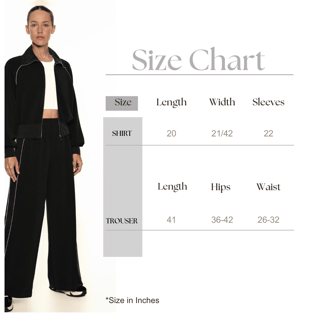 PREMIUM WIDE LEG TRACKSUIT