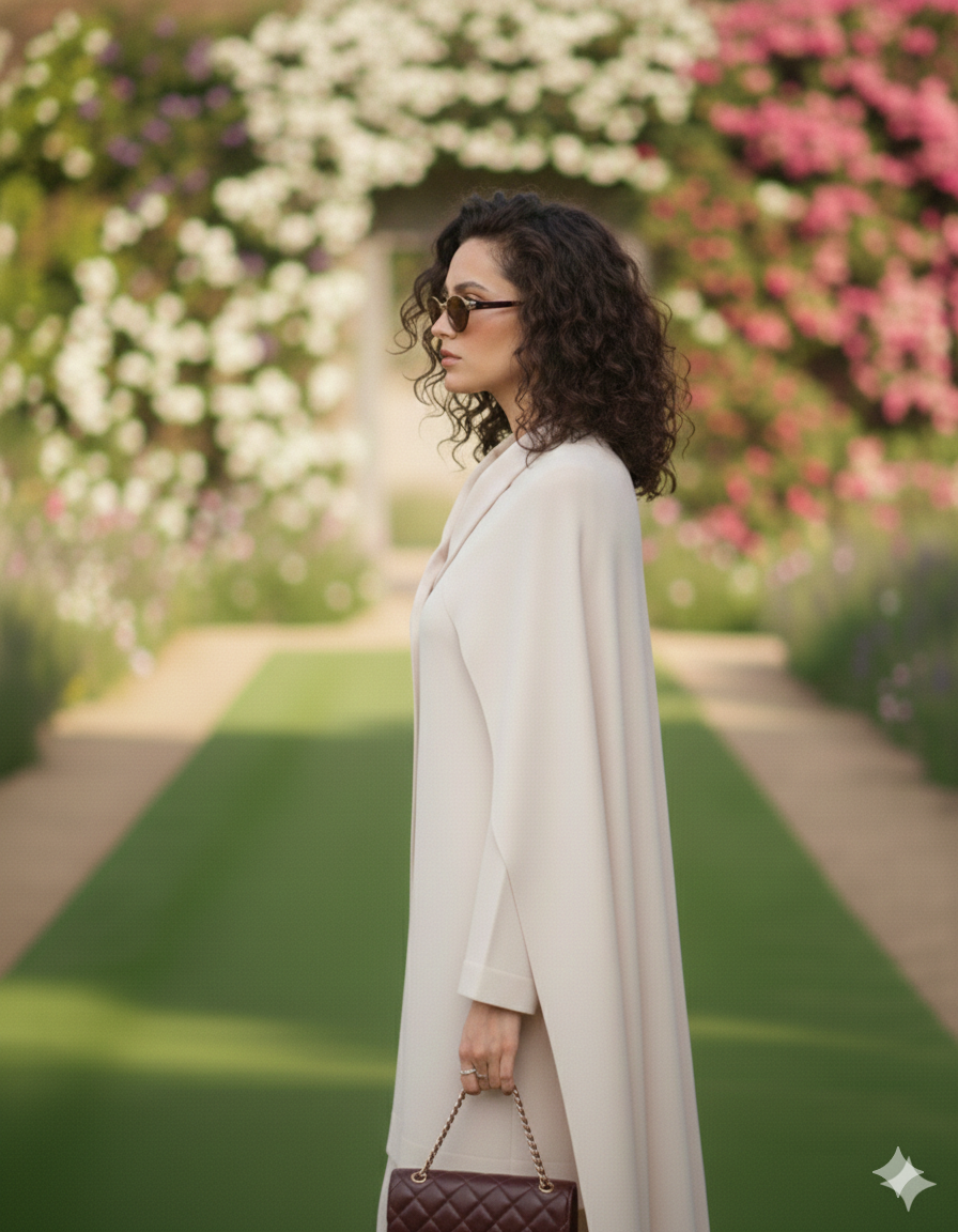 Ivory Whisper Drape