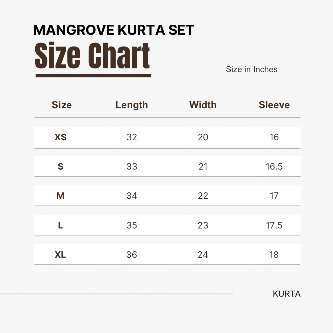 MANGROVE KURTA SET