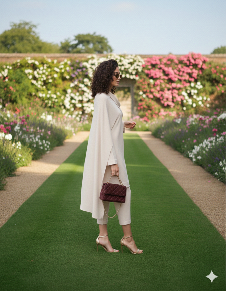 Ivory Whisper Drape
