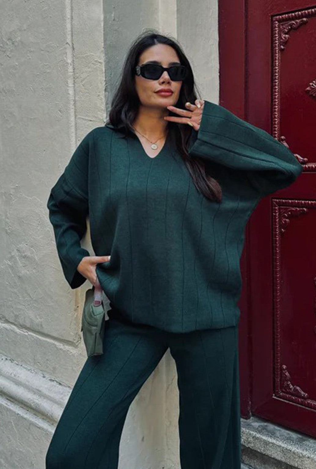 EMERALD GREEN SET