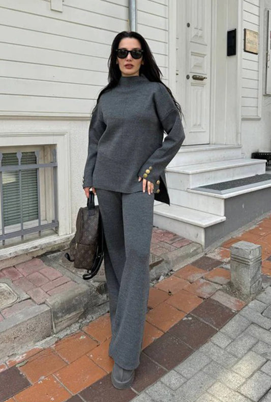 DARK GRAY BUTTON SET