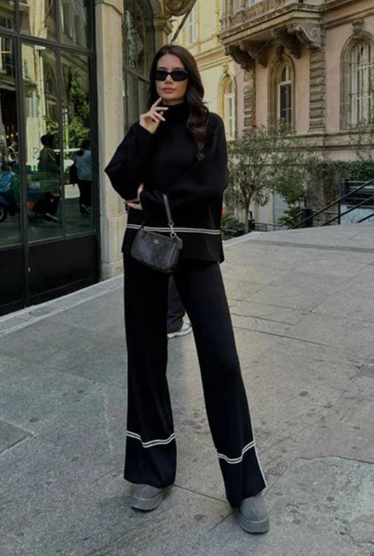 BLACK STRIPE SET