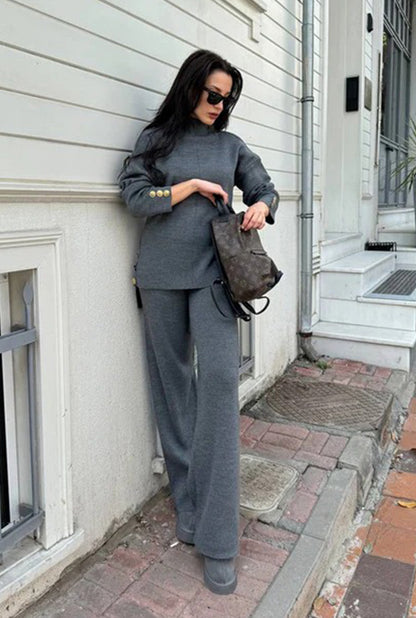 DARK GRAY BUTTON SET